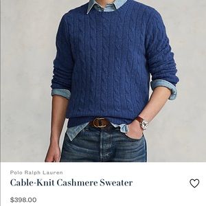Polo Cashmere sweater